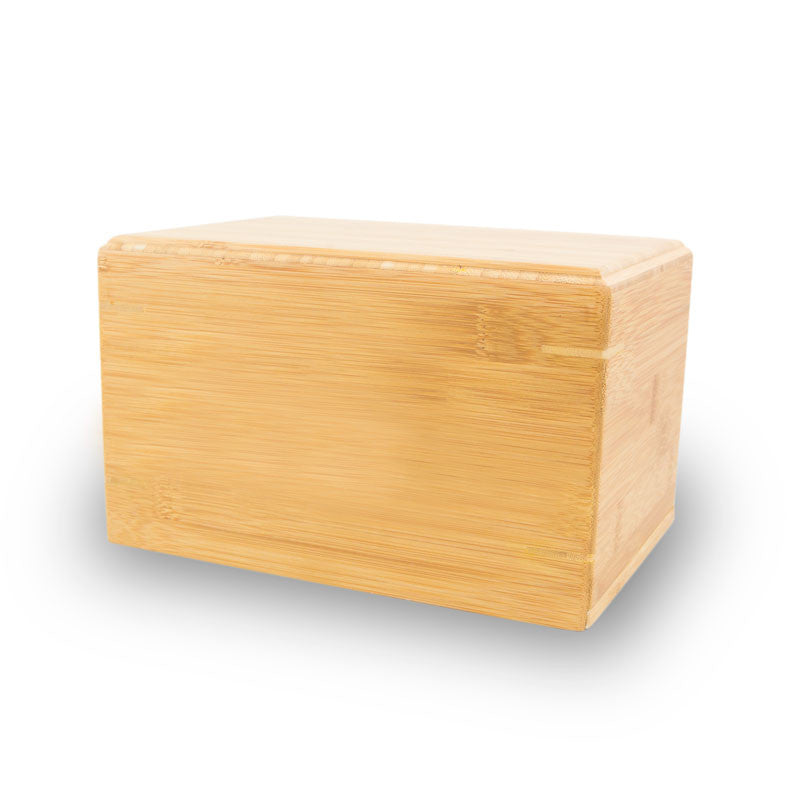Bamboo Box Pet Cremation Urn