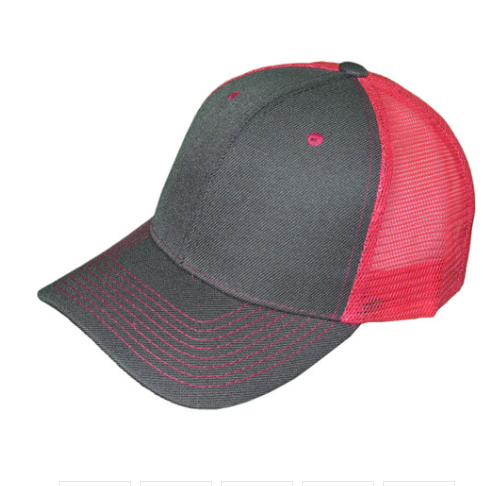 Custom 6-Panel Trucker Hat — Embroidered or Engraved Patch