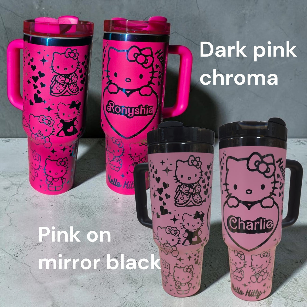 Personalized HK1 Engraved Cup – Perfect Gift for Fans, Custom Laser Engraving on Stanley or Dupe
