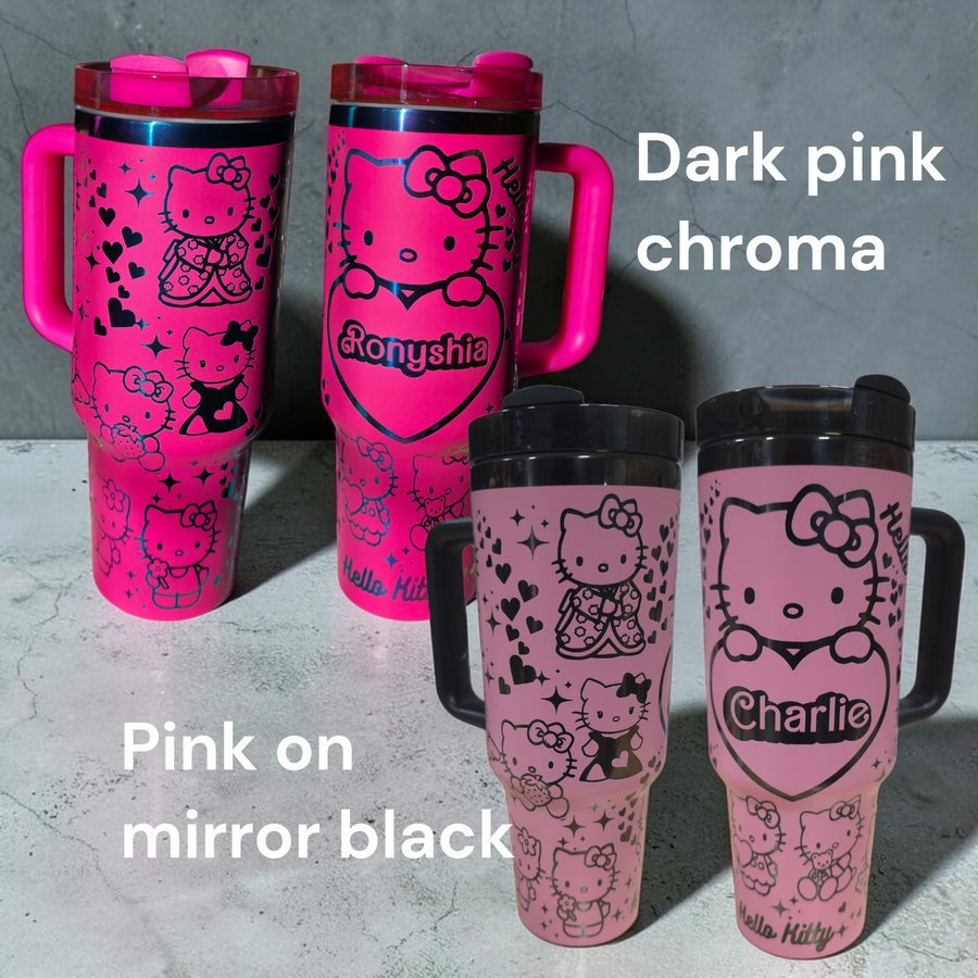 Personalized HK1 Engraved Cup – Perfect Gift for Fans, Custom Laser Engraving on Stanley or Dupe