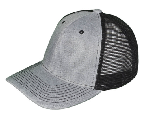 Custom 6-Panel Trucker Hat — Embroidered or Engraved Patch