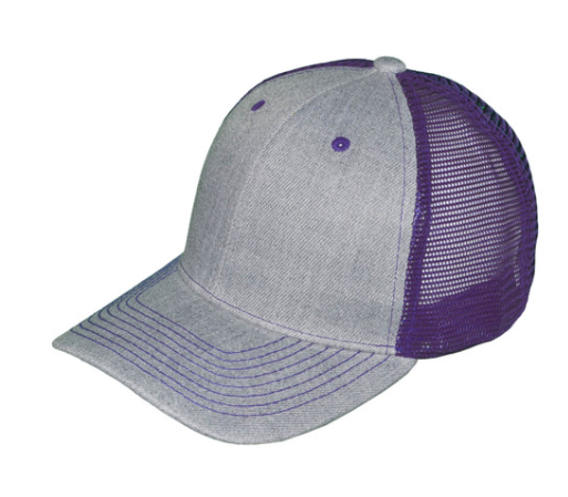 Custom 6-Panel Trucker Hat — Embroidered or Engraved Patch