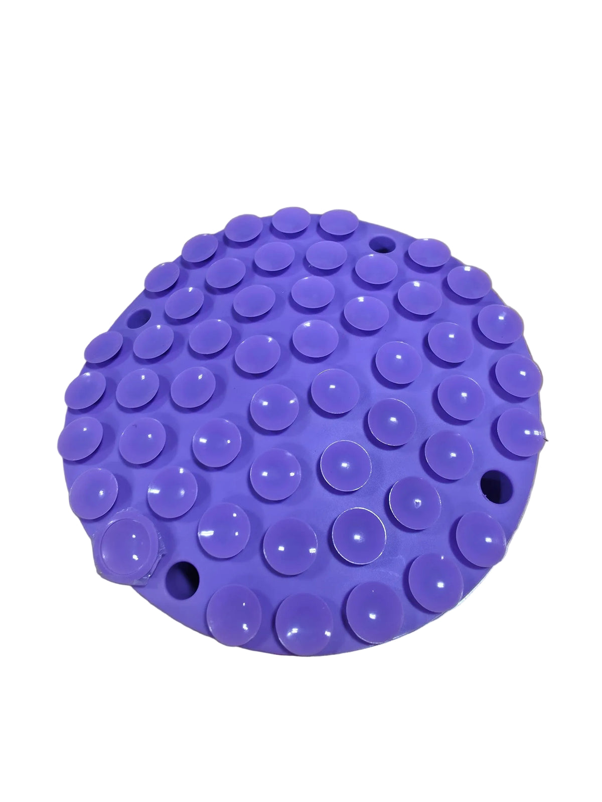 Mountain Imprint Studio purple silicone slow feeder bowl insert with suction cups for pet digestion